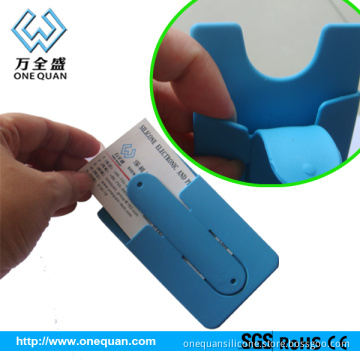 Colorful credit slap phone stander corporate gift phone card sets
